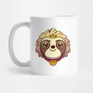 Cute Sloth Cartoon Mug